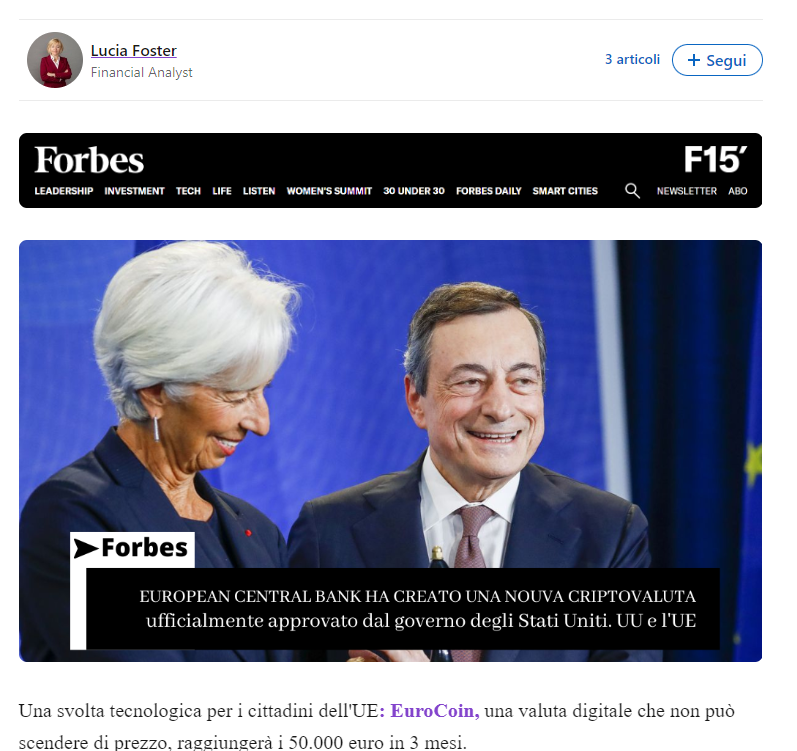 truffa eurocoin