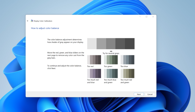 Guida alla personalizzazione dei colori del monitor in Windows 11